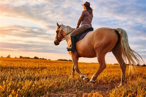 horseback riding .